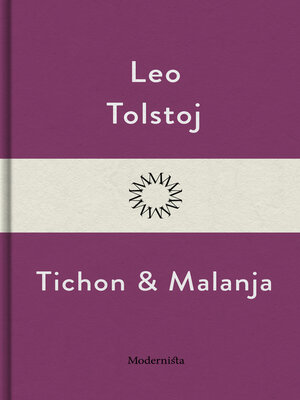 cover image of Tichon och Malanja